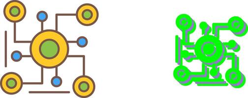 Connection Icon Design vector