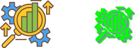 Analysis Icon Design vector
