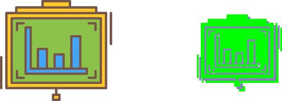 Presentation Icon Design vector