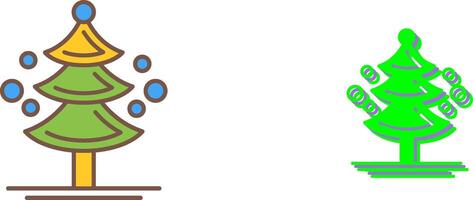 Pine Tree Icon Design vector