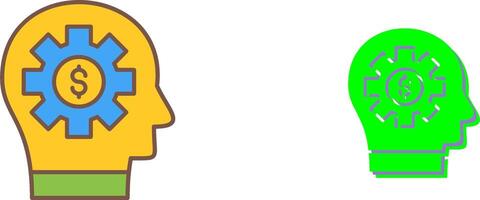 Thinking Icon Design vector