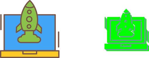 Rocket Icon Design vector