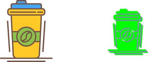 Coffee Cup Icon Design vector