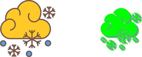 Snowy Icon Design vector