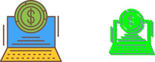 Laptop Icon Design vector