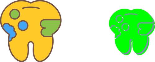 Caries Icon Design vector