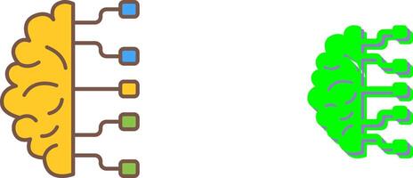 Brain Icon Design vector