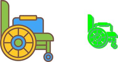 Wheelchair Icon Design vector