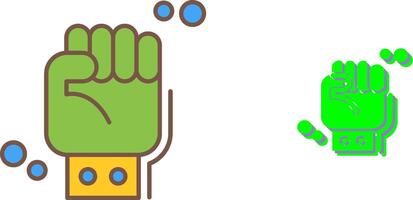 Fist Icon Design vector