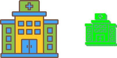 Hospital Icon Design vector