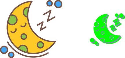 Sleeping Icon Design vector
