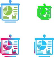 Presentation Icon Design vector