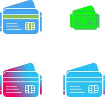 diseño de icono de tarjeta de crédito vector