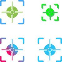 Focus Icon Design vector