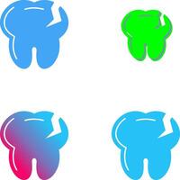 Tooth Icon Design vector