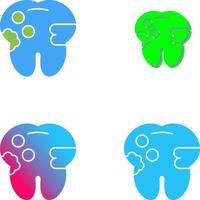 Caries Icon Design vector