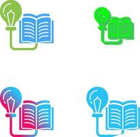 Knowledge Icon Design vector