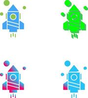 Rocket Icon Design vector