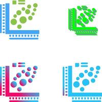 Plot Icon Design vector