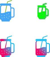 Cocktail Icon Design vector