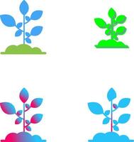 Sprout Icon Design vector