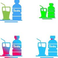 soda icono diseño vector