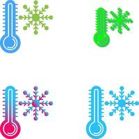 Cold Icon Design vector