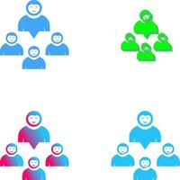 Group Icon Design vector