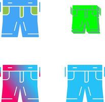 Shorts Icon Design vector