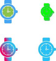 muñeca reloj icono diseño vector