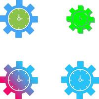 Time Management Icon Design vector