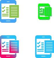 Check List Icon Design vector