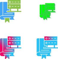 Server Icon Design vector