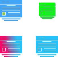Website Icon Design vector