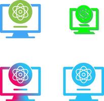 ATom Icon Design vector