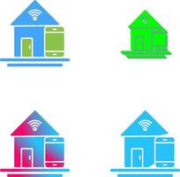 Home Automation Icon Design vector