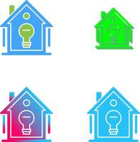 Home Automation Icon Design vector