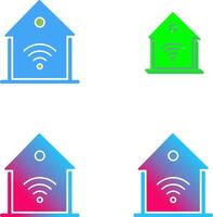 Smart Home Icon Design vector