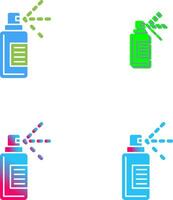 Hand Sanitizer Icon Design vector