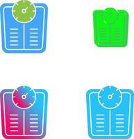 Weight Scale Icon Design vector