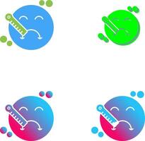 Sick Icon Design vector