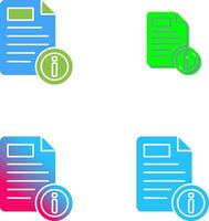 Document Icon Design vector