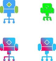 Chair Icon Design vector