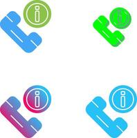 Phone Call Icon Design vector