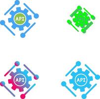 api icono diseño vector