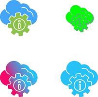 Setting Icon Design vector
