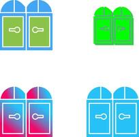 Door Icon Design vector