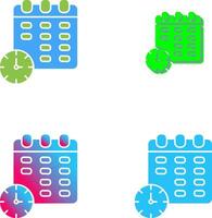 Calender Icon Design vector