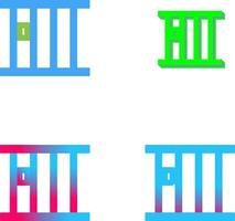 Jail Icon Design vector