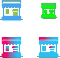 shop Icon Design vector